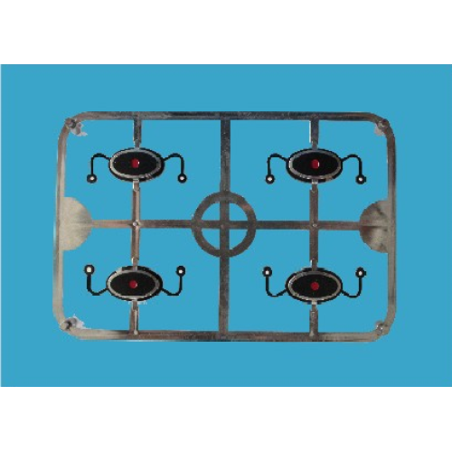 Plastic shell plating process